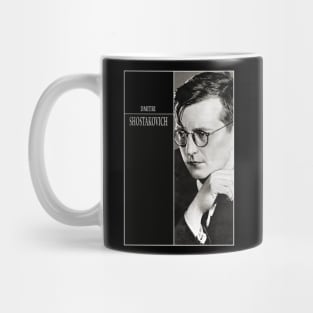 Dmitri Shostakovich Russian Composer Mug